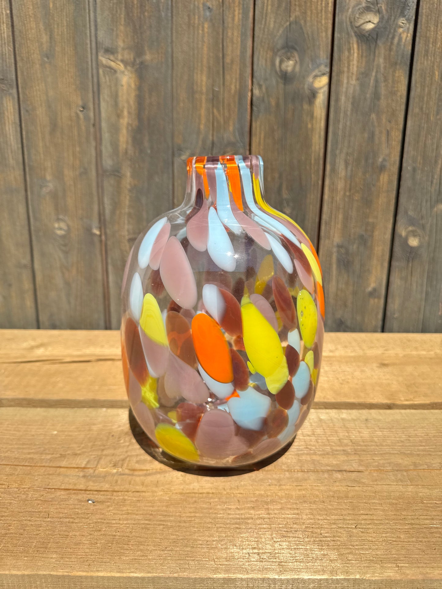 Vase „Color Swirl“