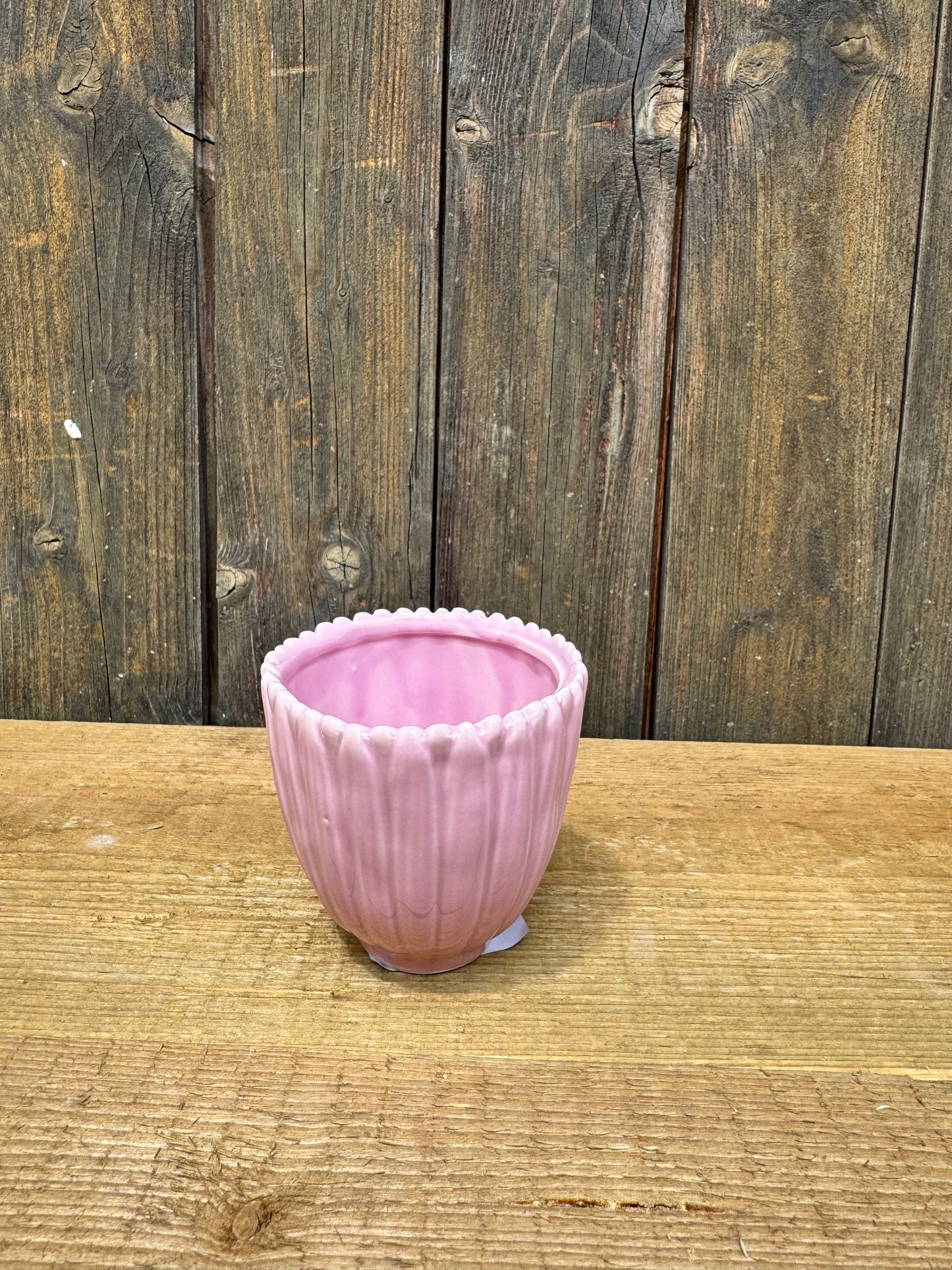 Keramikbecher Blütenkelch