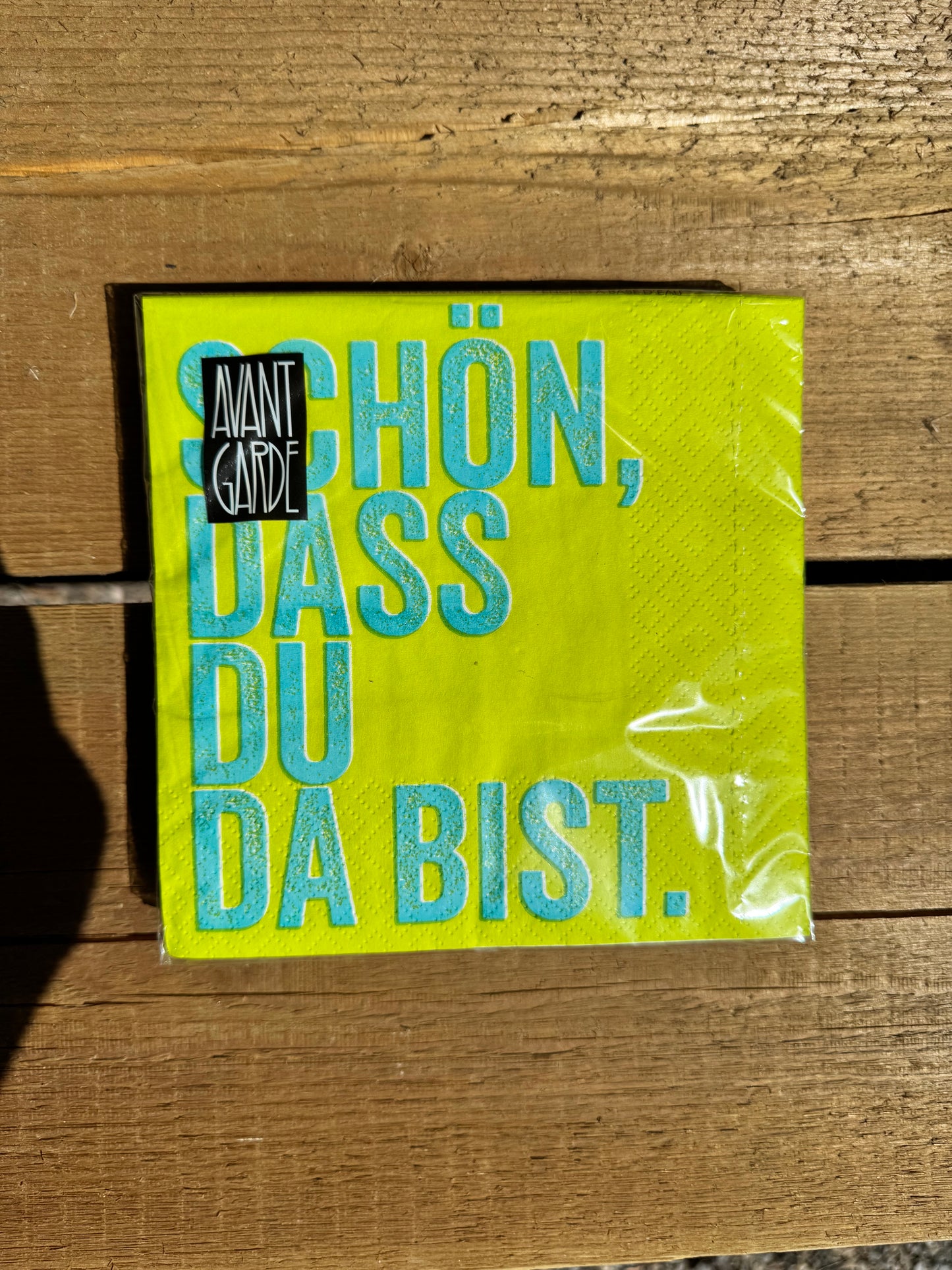 Servietten Schön, dass du da bist.