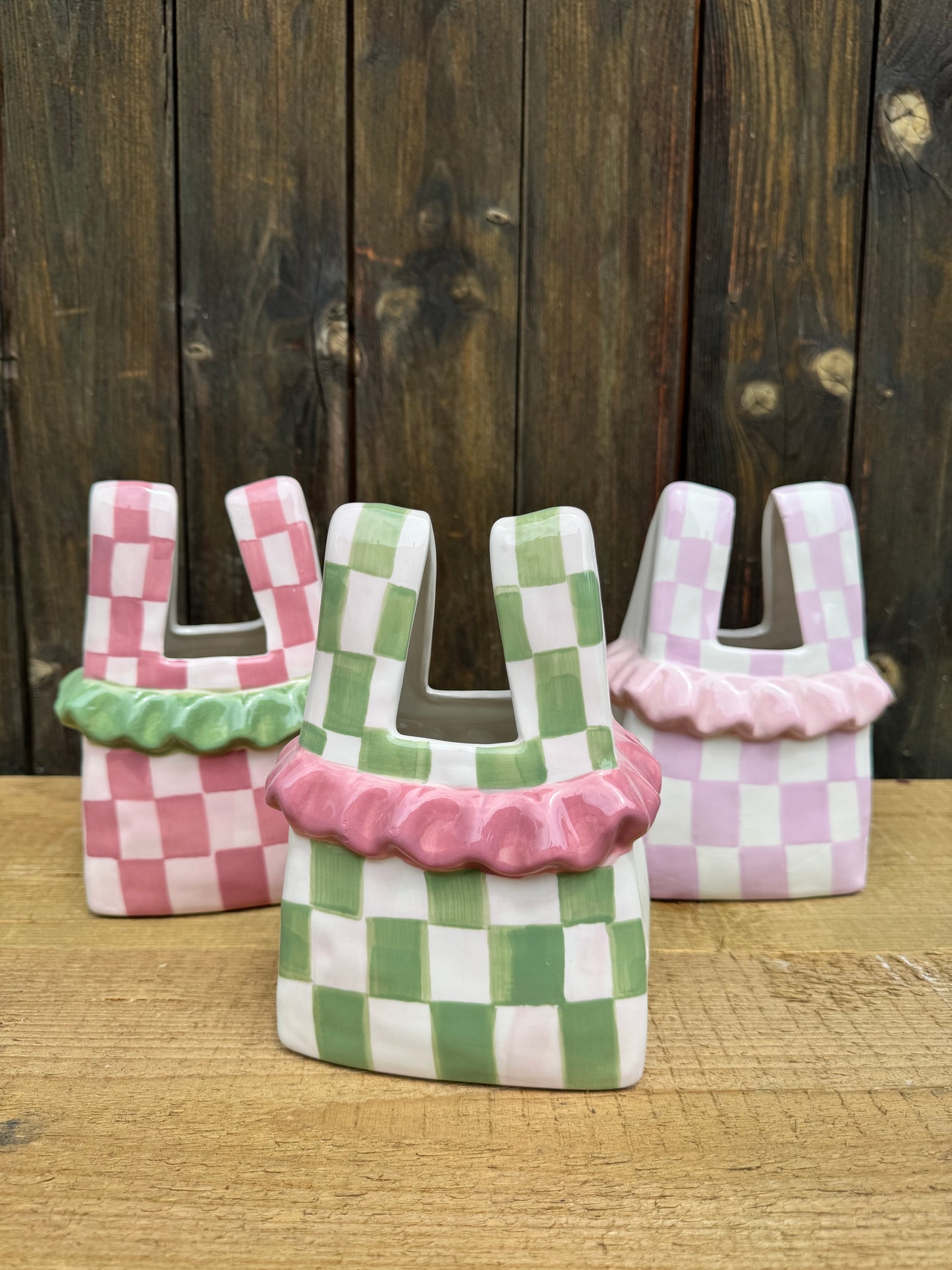Ceramic Bag Charm – by Daan Kromhout
