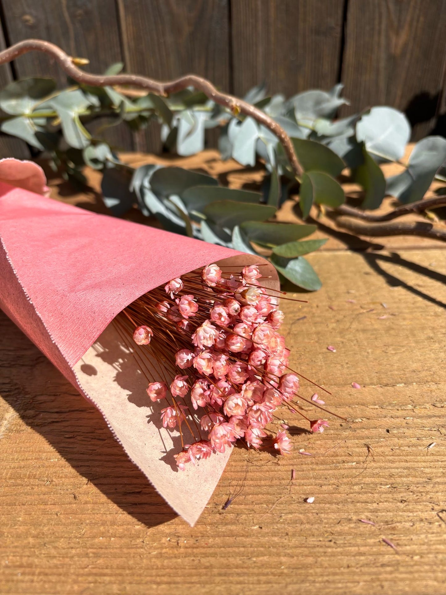 Helichrysum String – feiner Trockenblumen-Bund