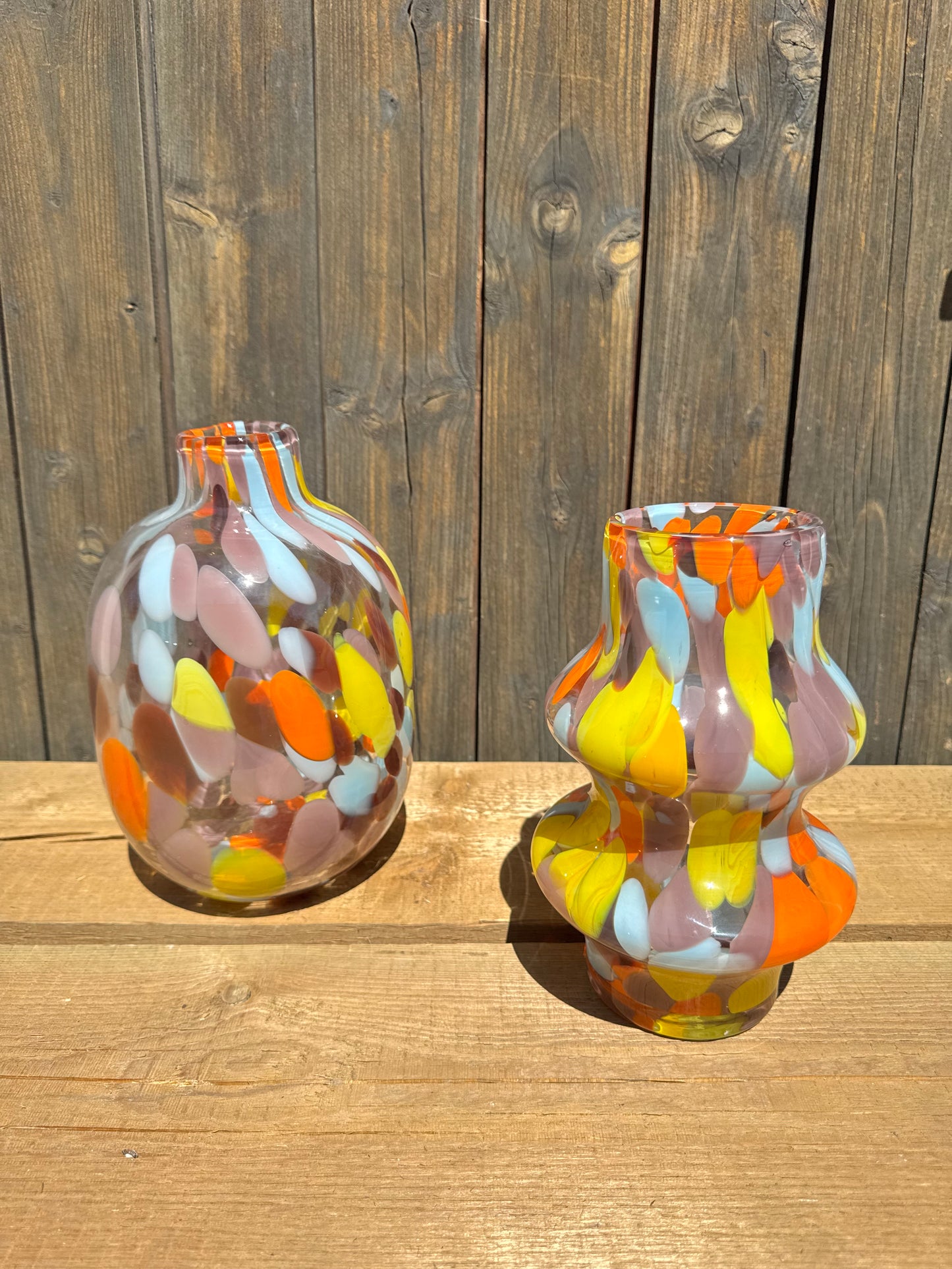 Vase „Color Swirl“