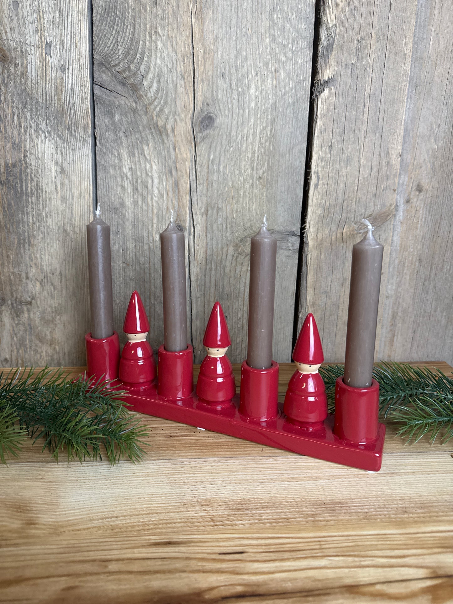 SANTA Candle Holder