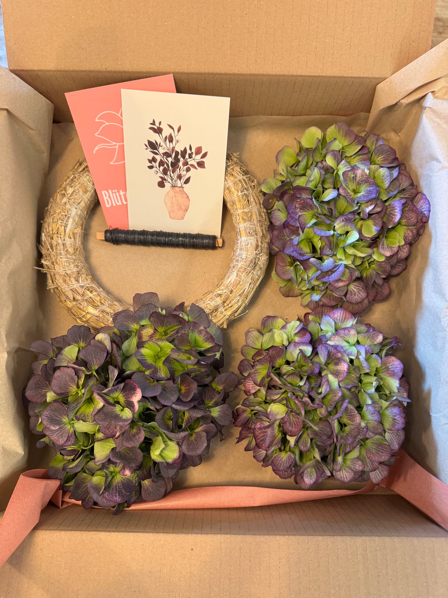 DIY - Hortensienkranz