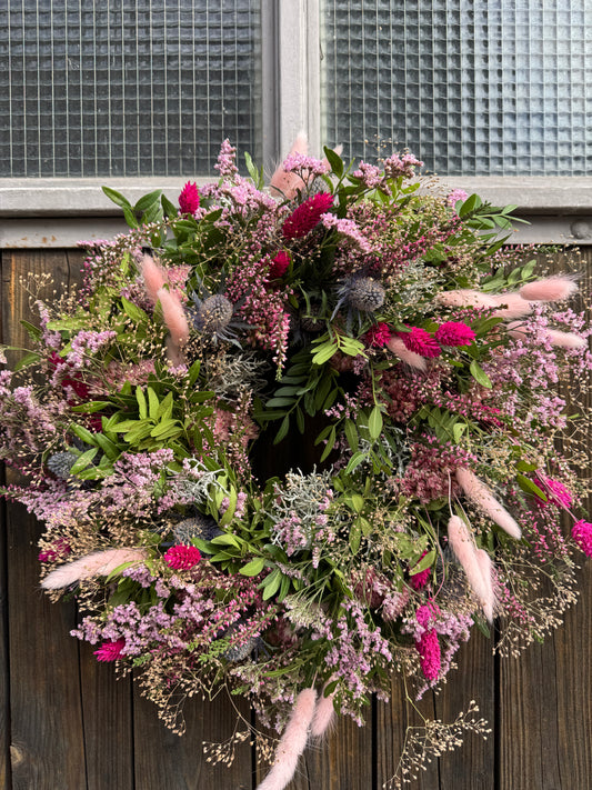 Herbstkranz „Autumn Blush“ 🍂🌸