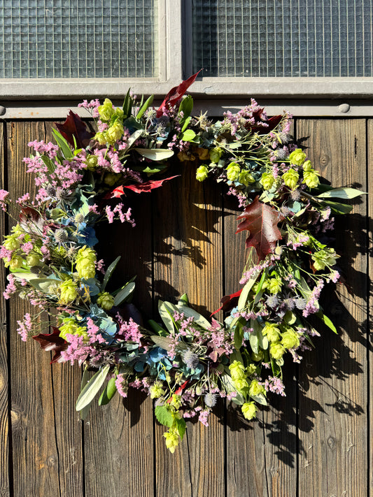 🍇 Herbstkranz „Weinlese“ – handgefertigt, 45 cm
