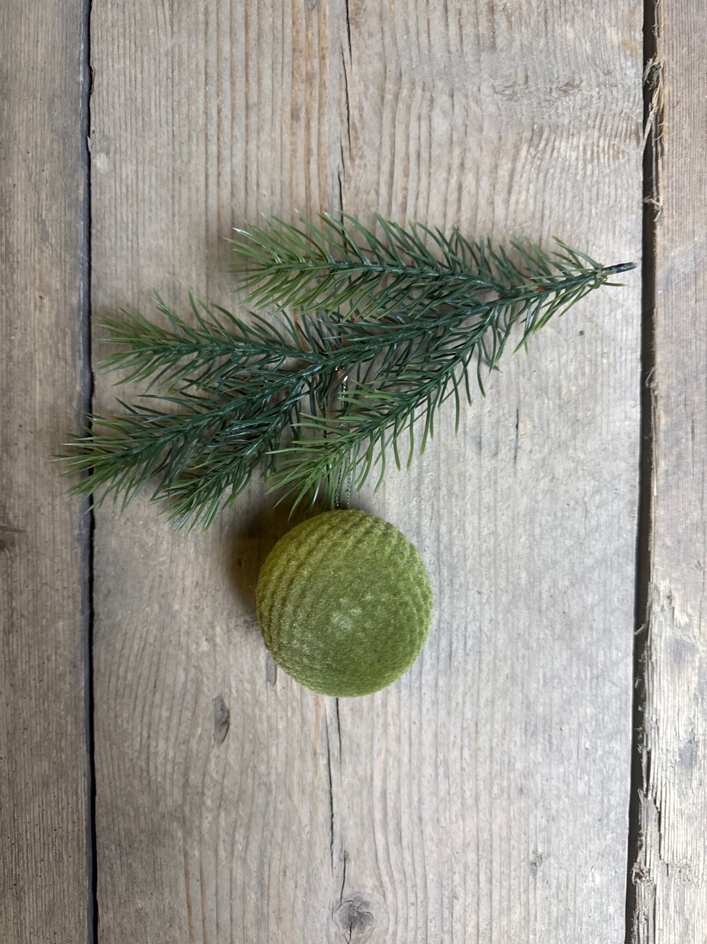 VELOUR Weihnachtskugel