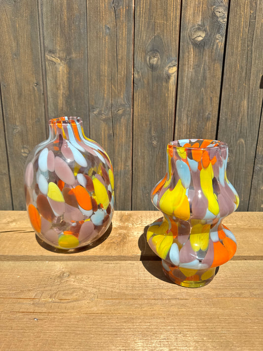 Vase „Color Swirl“