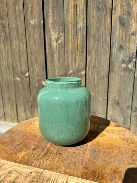 Glasvase „Green Cloud“