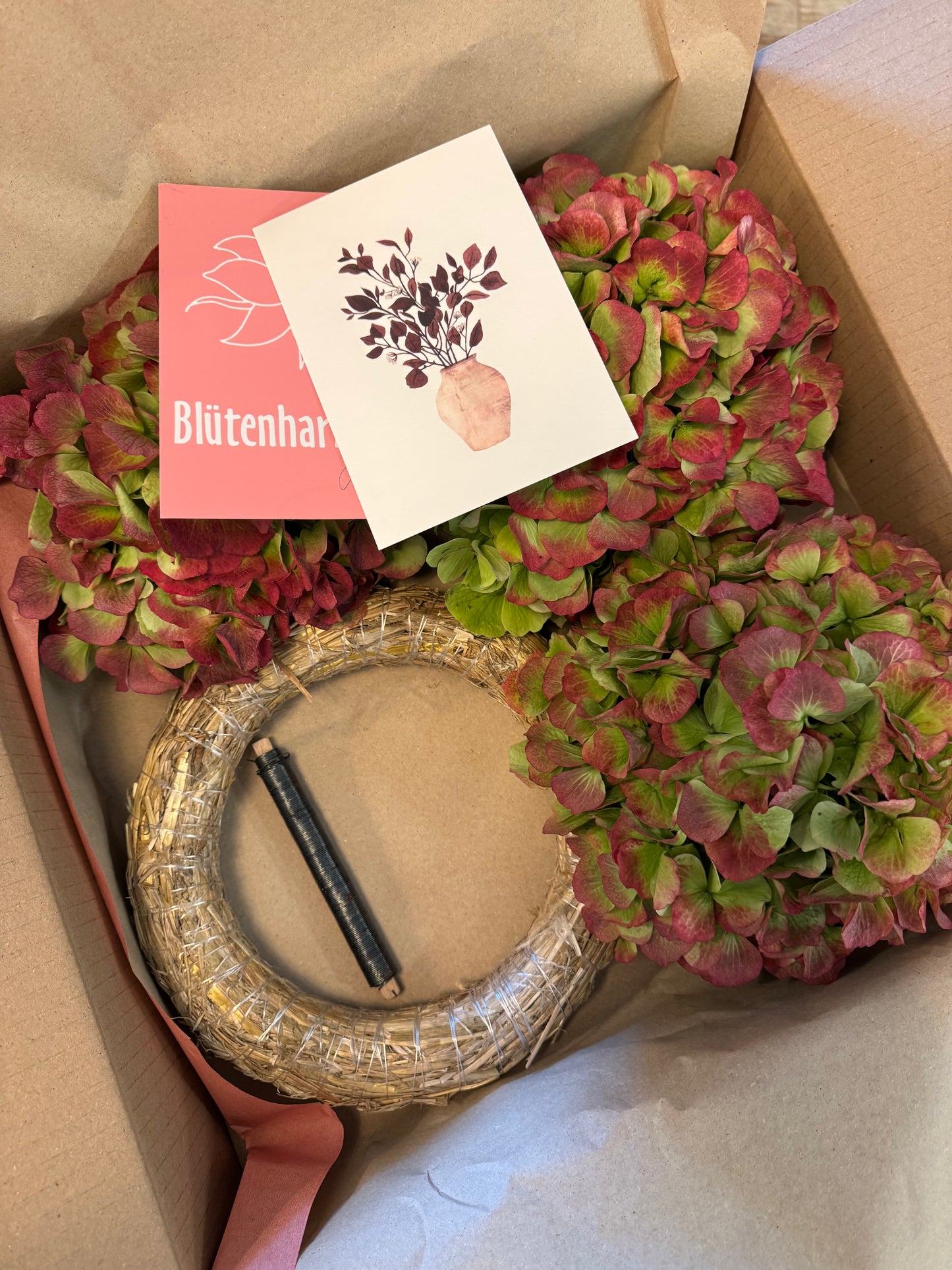 DIY - Hortensienkranz