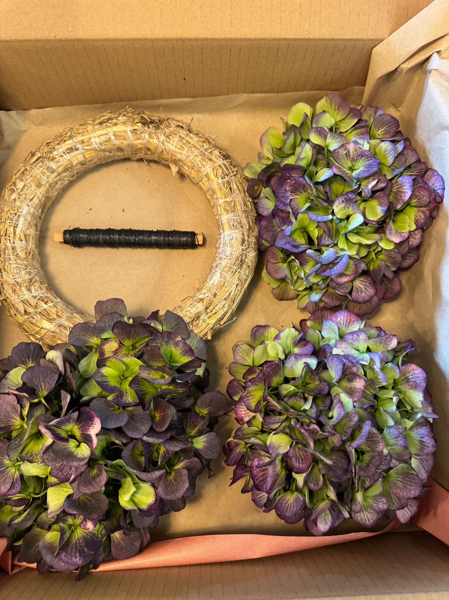 DIY - Hortensienkranz